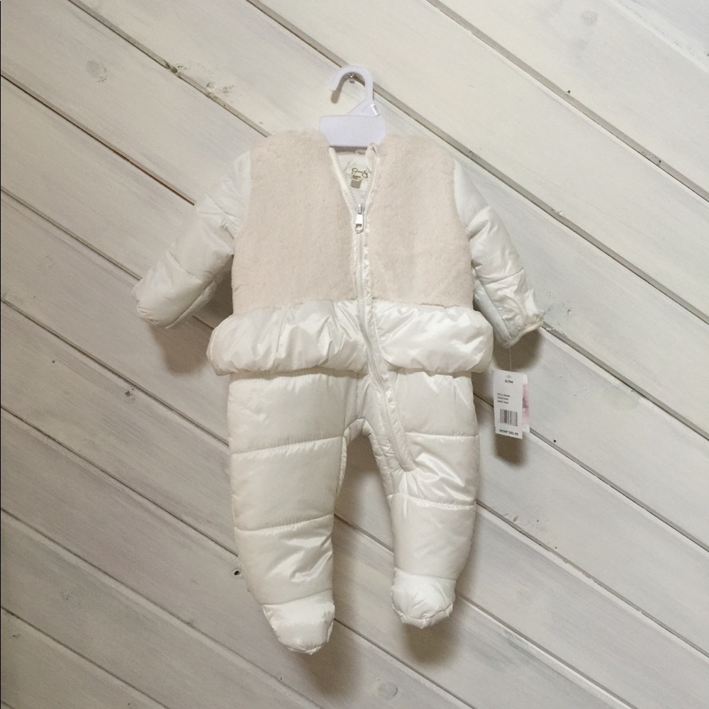 6-9 months bodysuit snowsuit NWT